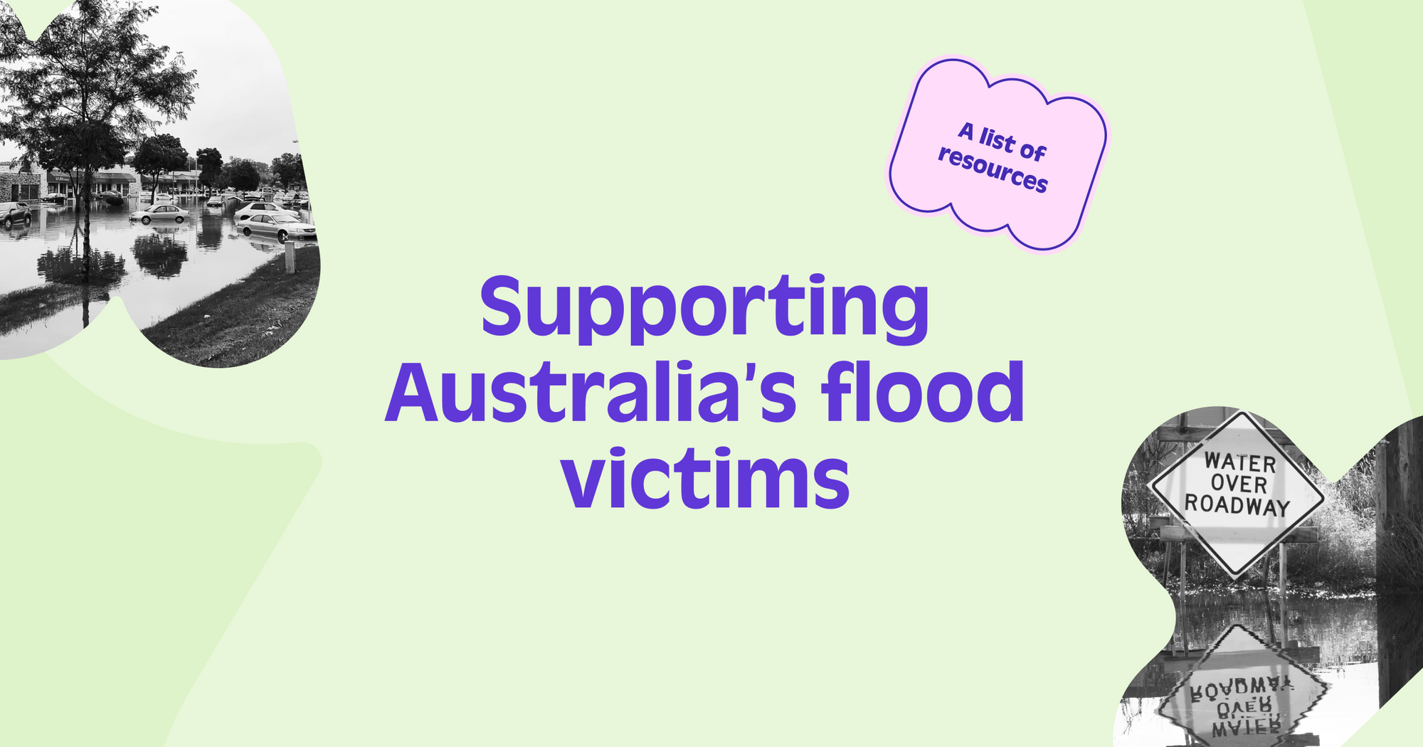 Supporting Australia's flood victims