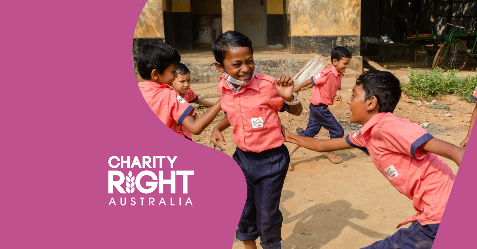 Image of children playing at school.