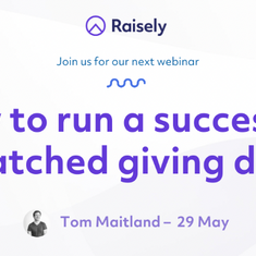 How to run successful matched giving days