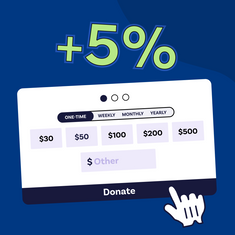 Boost your fundraising by up to 5% in 10 minutes: dollar handle order and default amounts