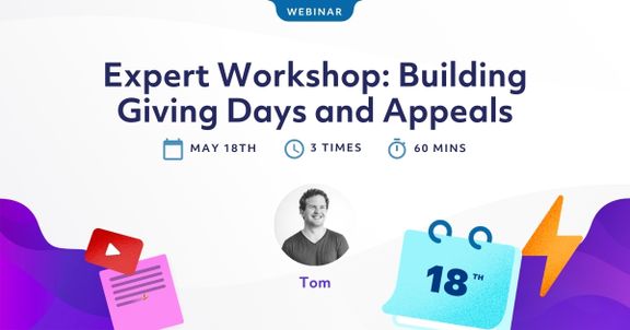 Expert Workshop: Building Giving Days + Appeals on Raisely